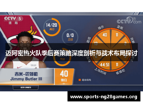 迈阿密热火队季后赛策略深度剖析与战术布局探讨 迈阿密热火队季后赛策略深度剖析与战术布局探讨
